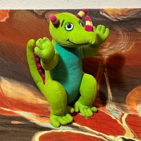 Rare 1997 VINTAGE SCHOLASTIC LIZ STUFFED PLUSH FROM THE MAGIC SCHOOL BUS SERIES - Picture 1 of 13